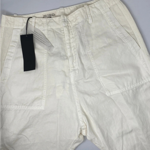 Nili Lotan Luna Eggshell Pants Size 10 NWT $355 - Picture 5 of 11